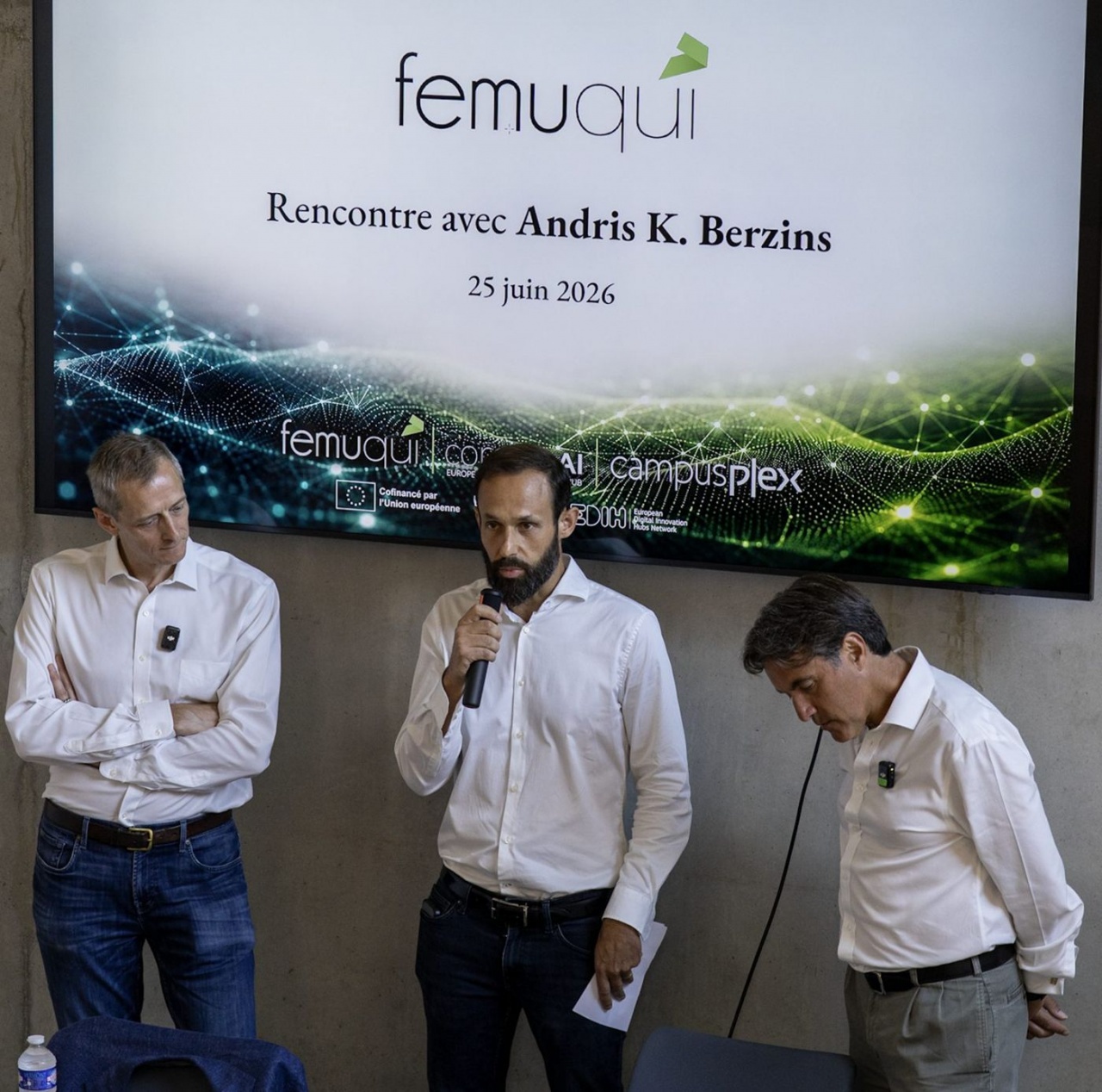Rencontre avec des investisseurs organisée avec FemuQuì Ventures