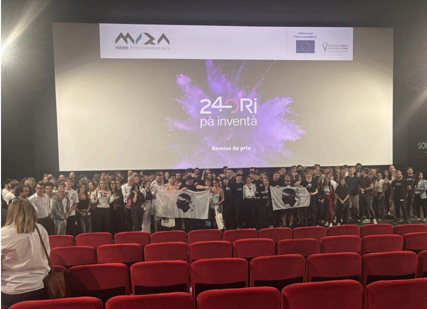 Remise des prix de la 3e édition de 24 ori pà inventà, octobre 2025